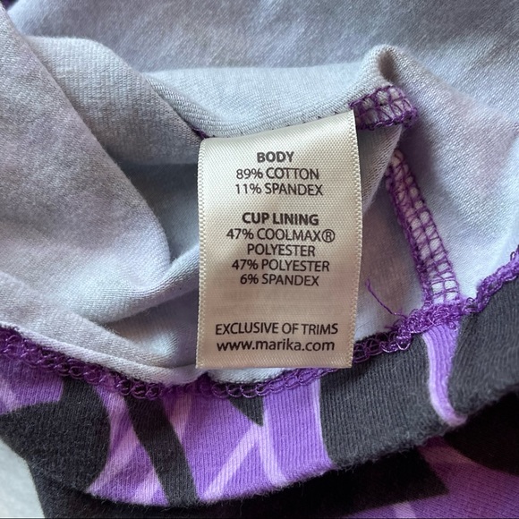 Balance Collection purple & black racer back athletic tank top size large - Picture 14 of 14